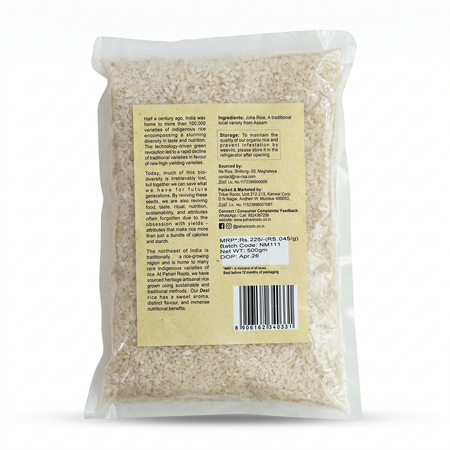 Joha Rice Aromatic Assam Rice