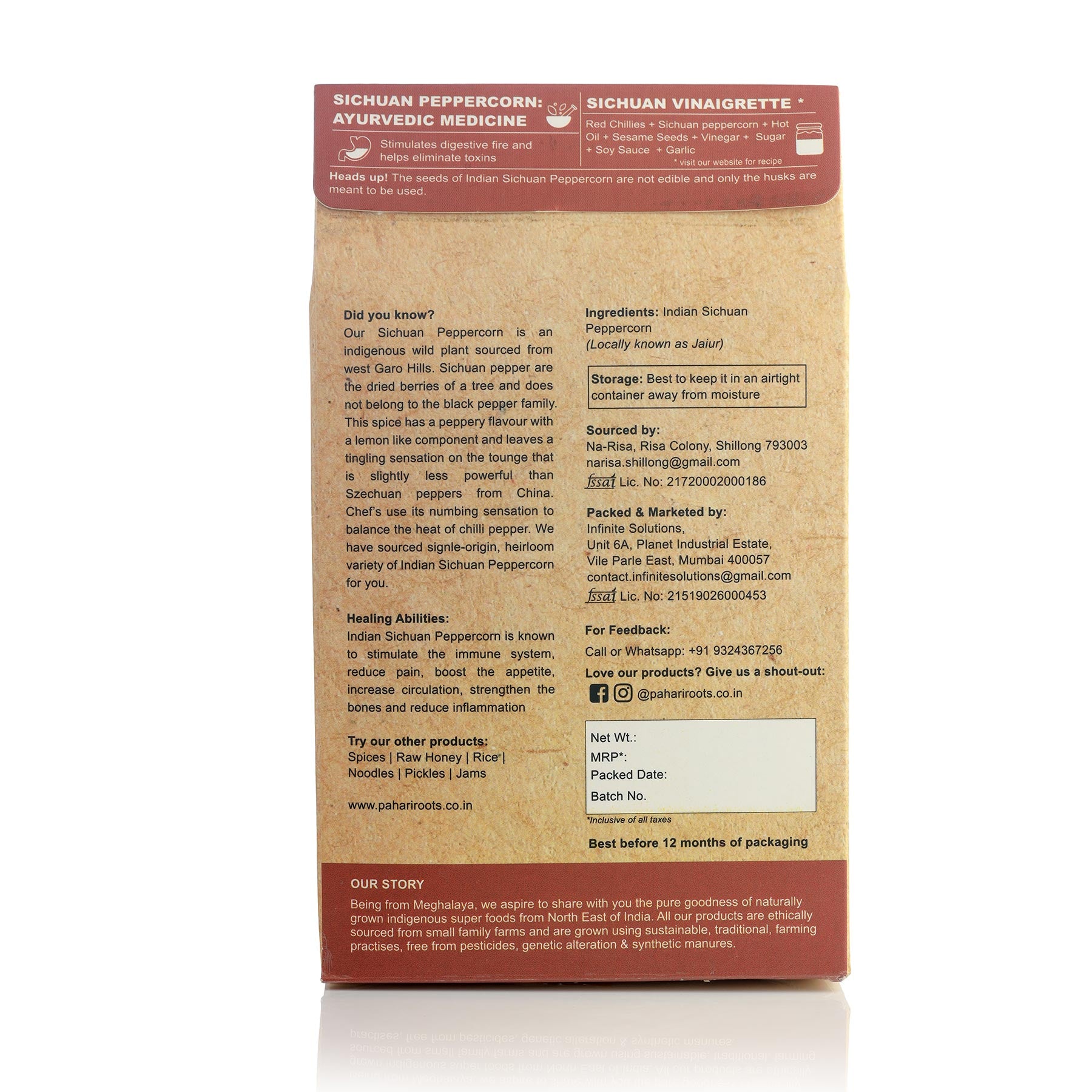 Indian Sichuan Pepper Corn