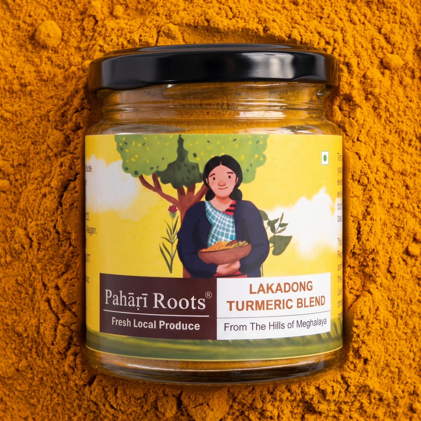 Pahari Roots Lakadong Turmeric Blend