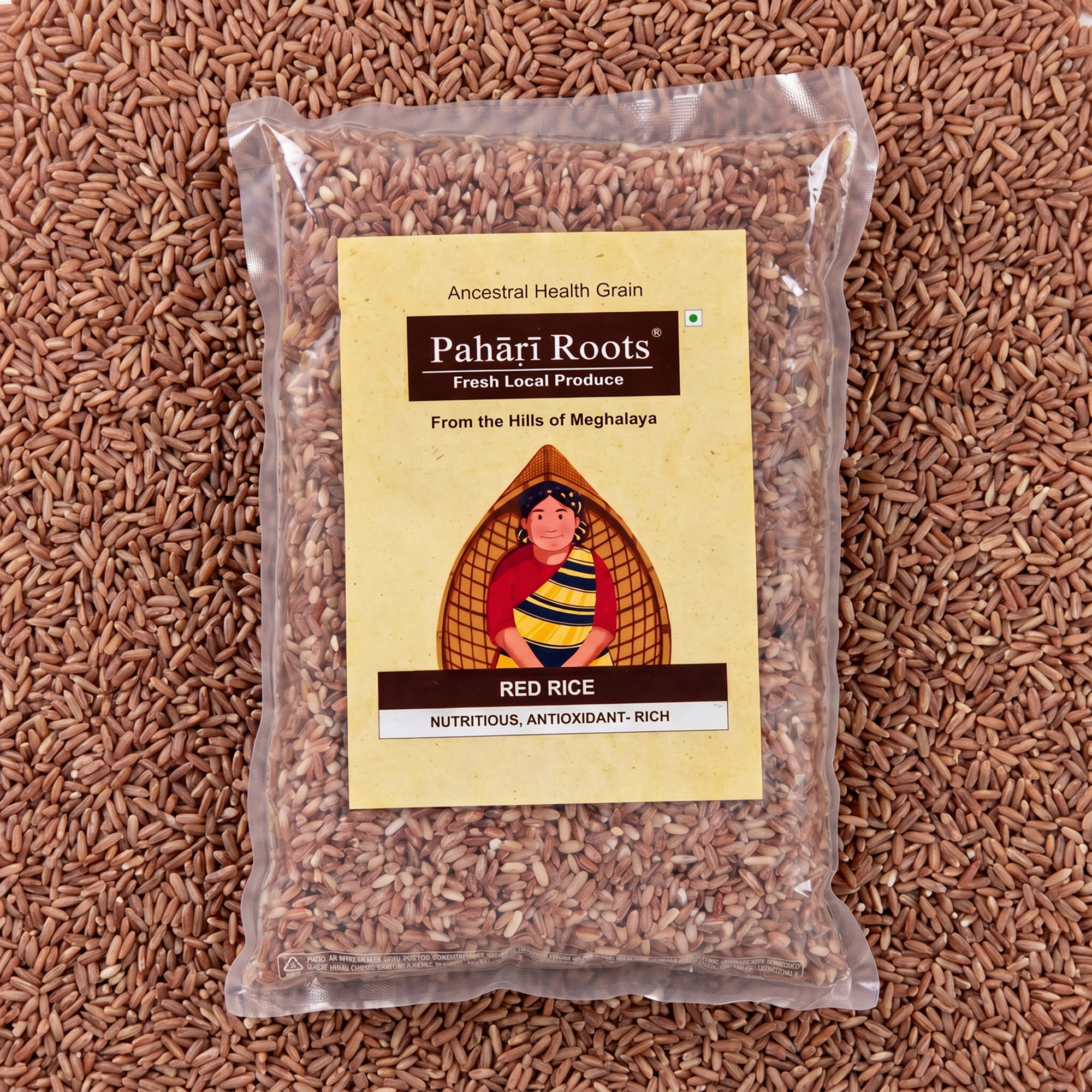 Pahari Roots Meghalaya Red Rice
