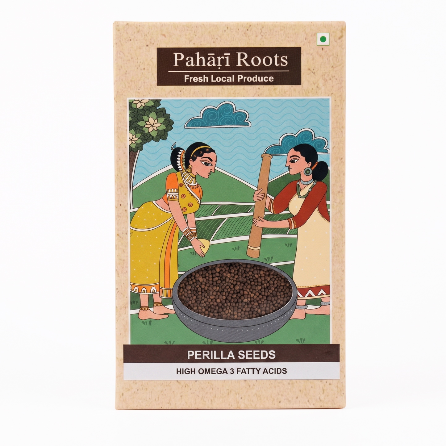 Authentic Perilla Seeds packaged by Pahari Roots
