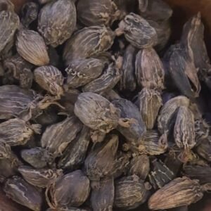 Whole Black Cardamom from Sikkim (Badi Elaichi)